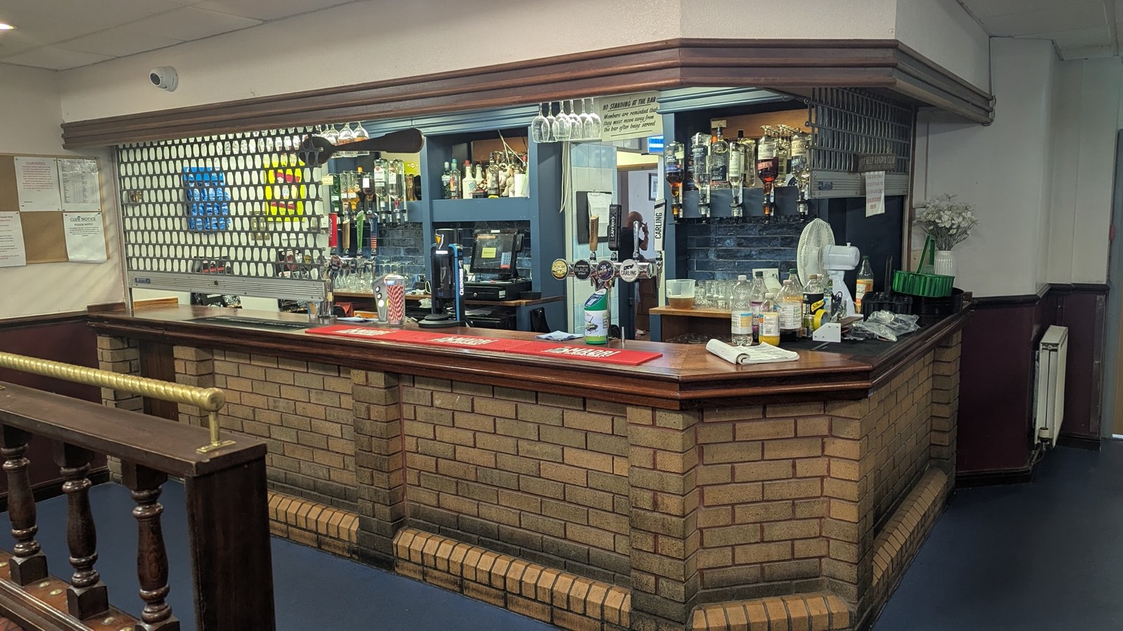 The club bar